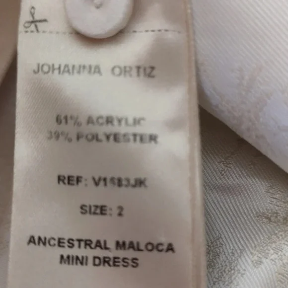 JOHANNA ORTIZ Ancestral Maloca Mini one shoulder Dress - Picture 8 of 8